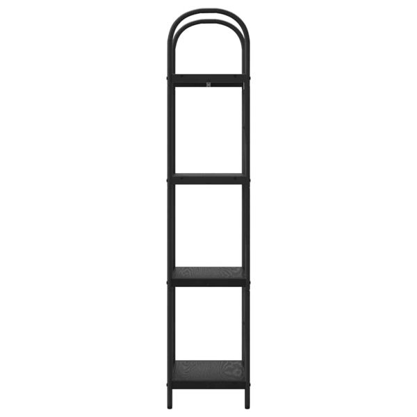 Рафт за книги Черния дъб 40 x 30 x 146 см Инженерно дърво