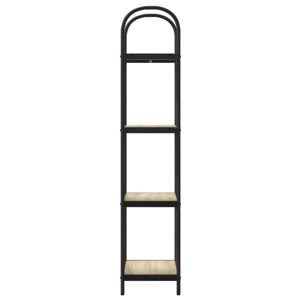 Рафт за книги Сонома дъб 40 x 30 x 146 см Инженерно дърво