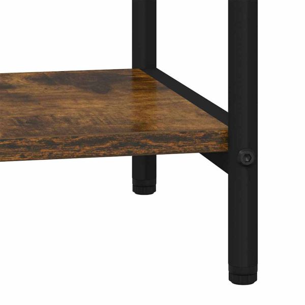 Рафт за книги Димян дъб 40 x 30 x 146 см Инженерно дърво