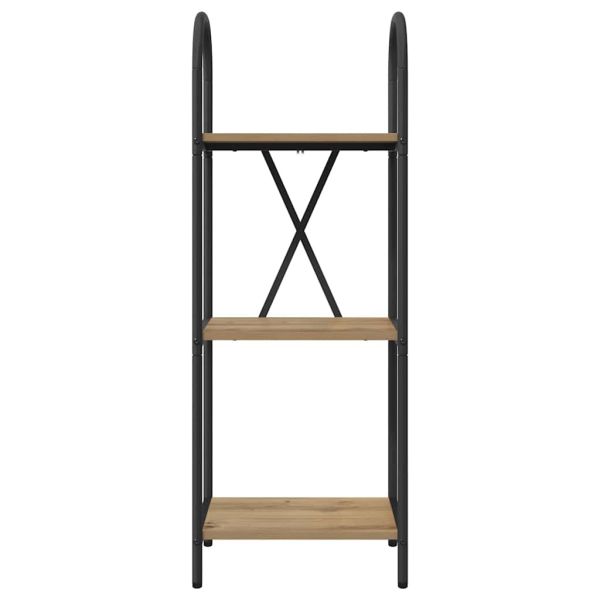 Рафт за книги Дъб 40 x 30 x 109 см Инженерно дърво