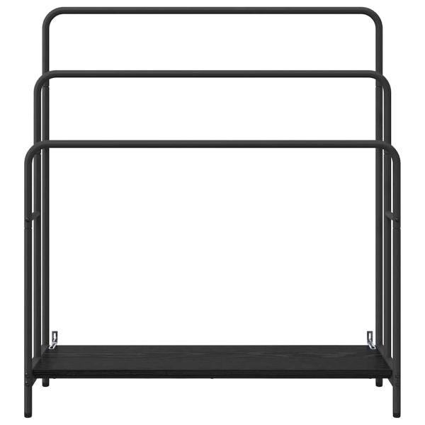 Стойка за дрехи Черния дъб 90 x 30 x 100,5 cm Инженерно дърво