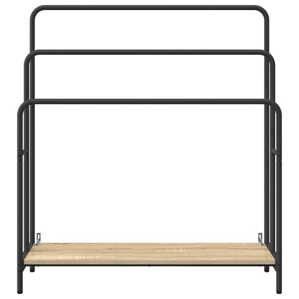 Стойка за дрехи Сонома дъб 90 x 30 x 100,5 cm Инженерно дърво