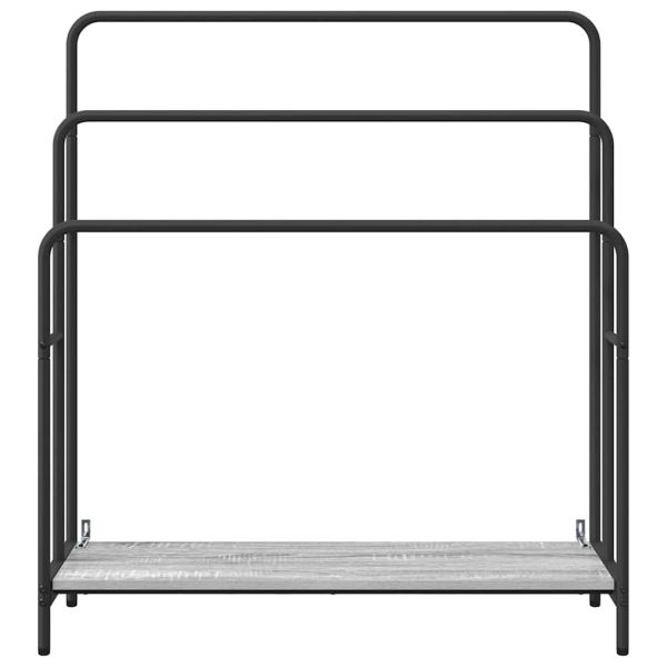 Стойка за дрехи Сив Сонома 90 x 30 x 100,5 cm Инженерно дърво