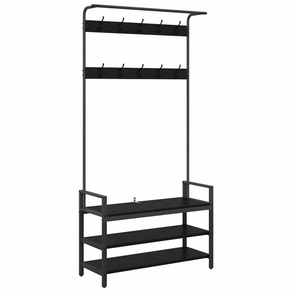 Закачалка за палта Черния дъб 95 x 34 x 184 см Инженерно дърво