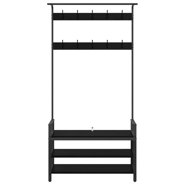 Закачалка за палта Черния дъб 95 x 34 x 184 см Инженерно дърво