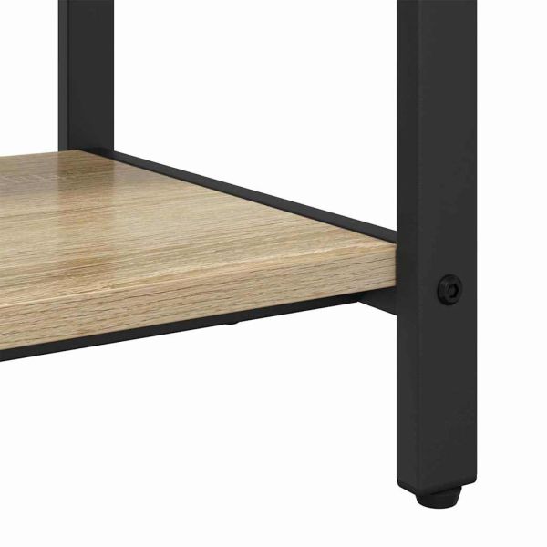 Закачалка за палта Сонома дъб 95 x 34 x 184 см Инженерно дърво