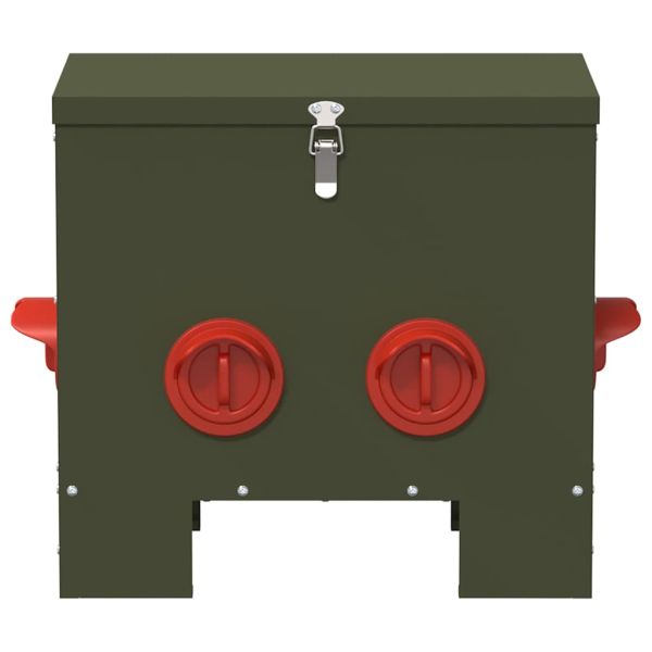 Кокошарник 2 pcs Маслинено зелено 40,5 x 25 x 38 см