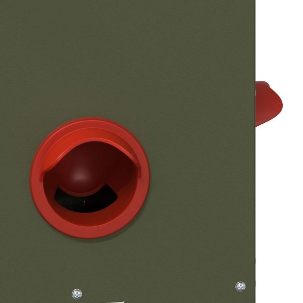 Кокошарник 2 pcs Маслинено зелено 40,5 x 25 x 38 см