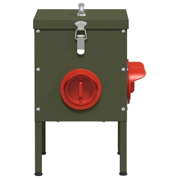 Кокошарник 2 pcs Маслинено зелено 41,5 x 20,5 x 33 см