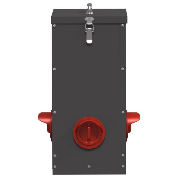 Кокошарник 2 pcs Черно 32,5 x 20,5 x 43 см