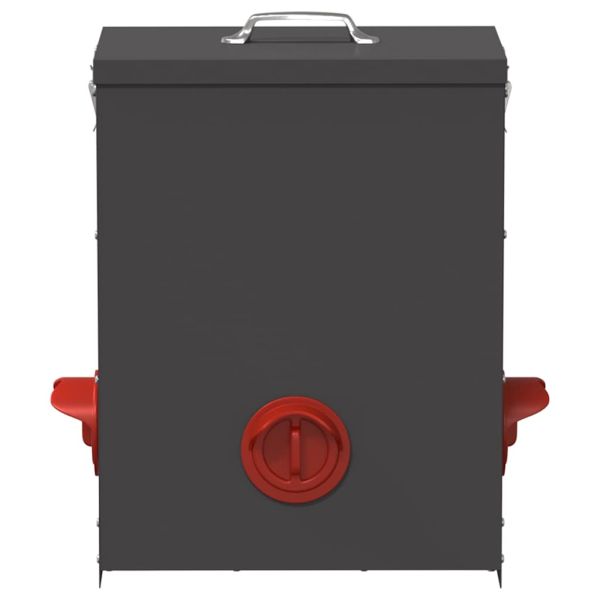 Кокошарник 2 pcs Черно 32,5 x 20,5 x 43 см