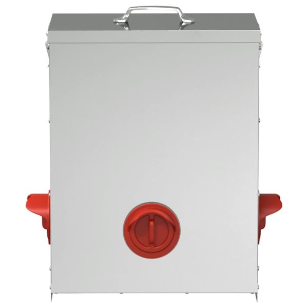 Кокошарник 2 pcs Сребрист 32,5 x 20,5 x 43 см