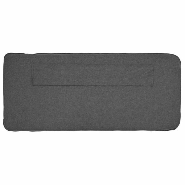 Тапицирана табла с таблото Кафяво и тъмно сиво 200 cm