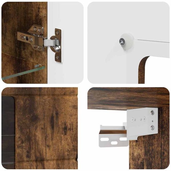 Дървен шкаф Димян дъб 50 x 29 x 100 см Инженерно дърво