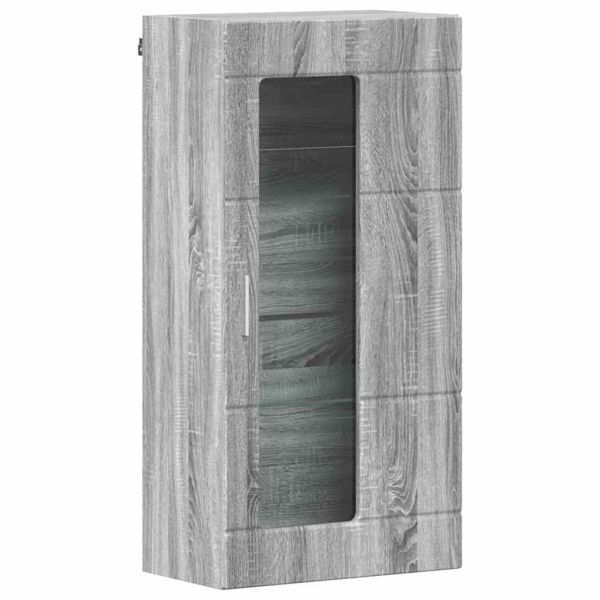 Дървен шкаф Сив Сонома 50 x 29 x 100 см Инженерно дърво