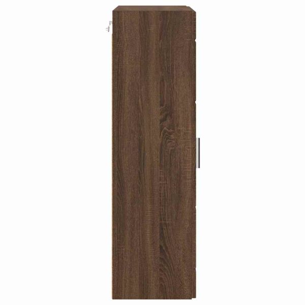 Дървен шкаф Кафяв дъб 50 x 29 x 100 см Инженерно дърво
