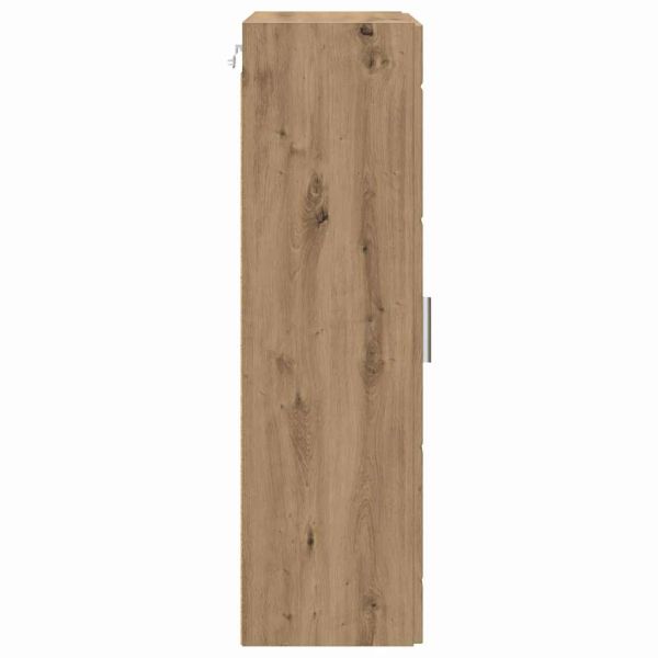 Дървен шкаф със съхранение Дъб 50 x 29 x 100 см Инженерно дърво