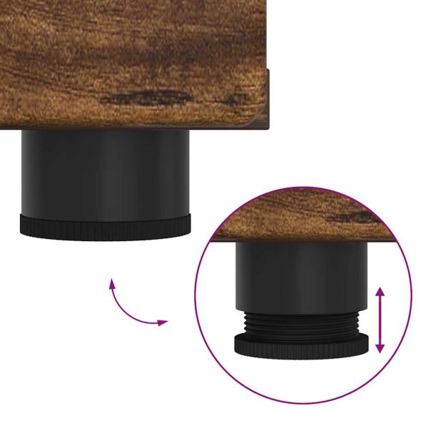 Дървен шкаф Димян дъб 150 x 39 x 30 см Инженерно дърво