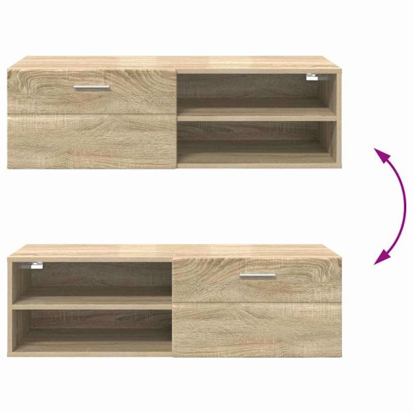 Дървен шкаф Сонома дъб 100,5 x 39 x 30 см Инженерно дърво