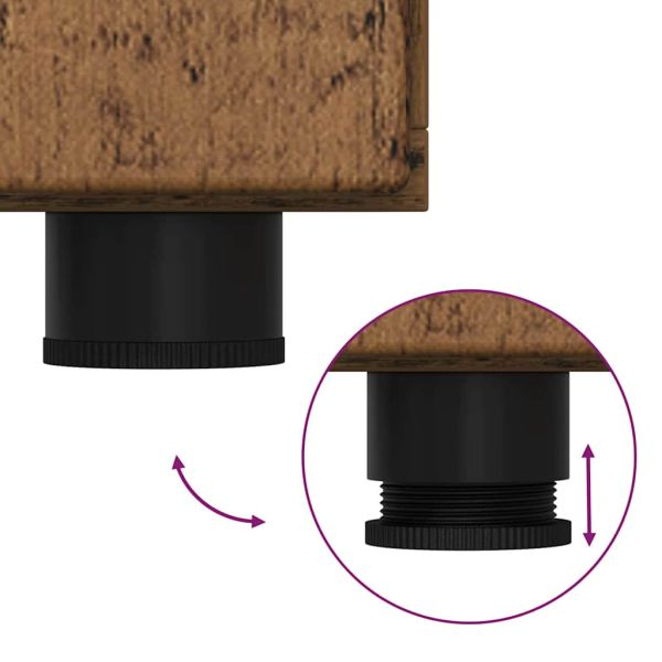 Дървен шкаф Старо дърво 88,5 x 30,5 x 73 см Инженерно дърво