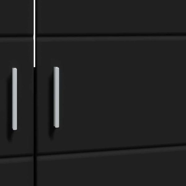 Комплект шкафове за баня TULUM Черно 60 x 34 x 63 см