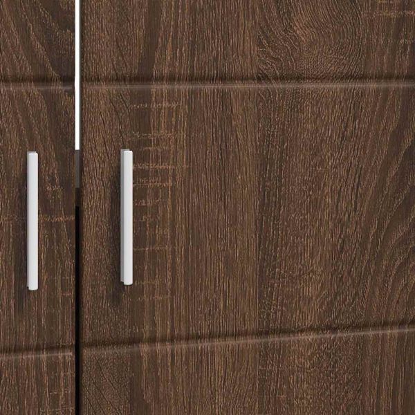 Комплект шкафове за баня TULUM Кафяв дъб 60 x 34 x 63 см