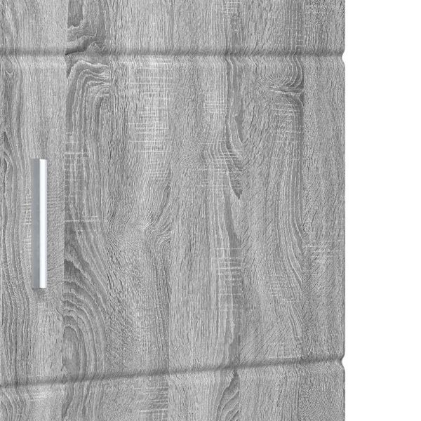 Комплект шкафове за баня TULUM Сив Сонома 37 x 31,5 x 203 см