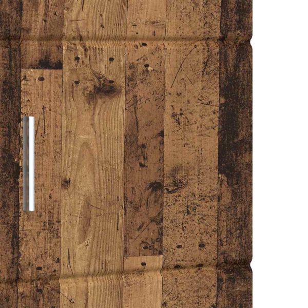 Комплект шкафове за баня TULUM Старо дърво 37 x 31,5 x 203 см