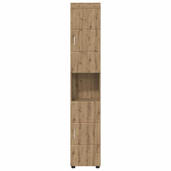 Комплект шкафове за баня TULUM Дъб 37 x 31,5 x 203 см