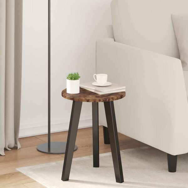 Топ за маса Опушен дъб 30 x 30 x 1,5 см Инженерно дърво