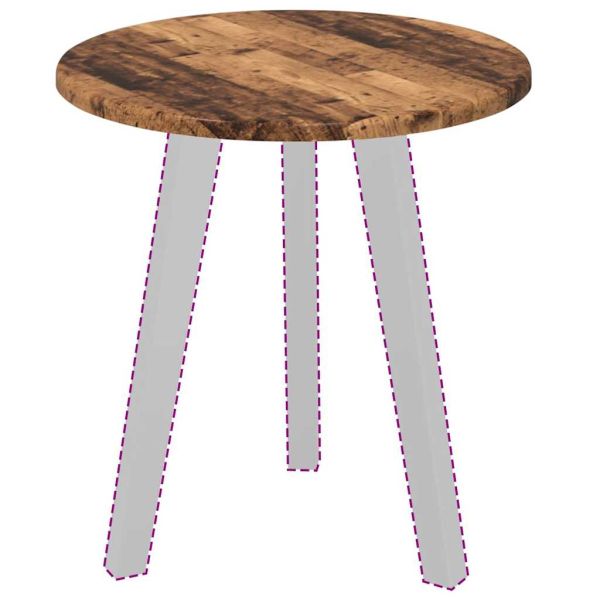 Топ за маса Старо дърво 40 x 40 x 1,5 cm Инженерно дърво