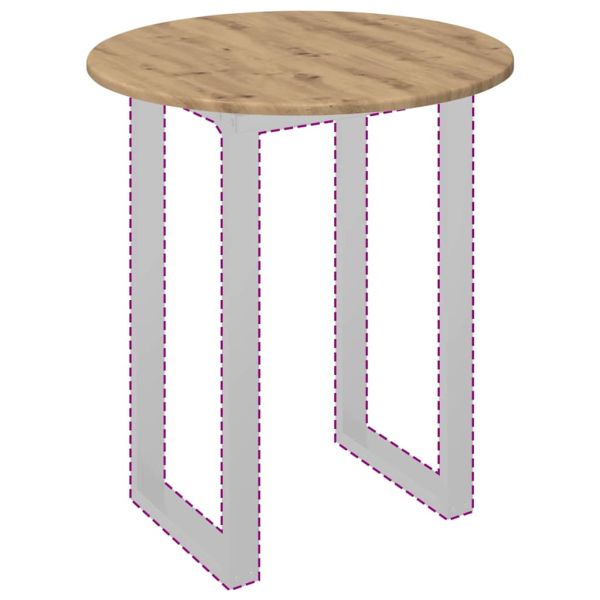 Топ за маса дъб артизан 60 x 60 x 1,5 cm Инженерно дърво