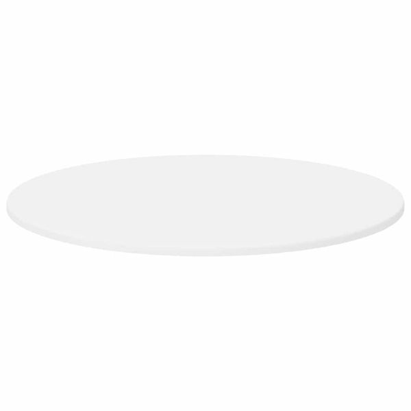 Топ за маса Бяло 70 x 70 x 1,5 cm Инженерно дърво