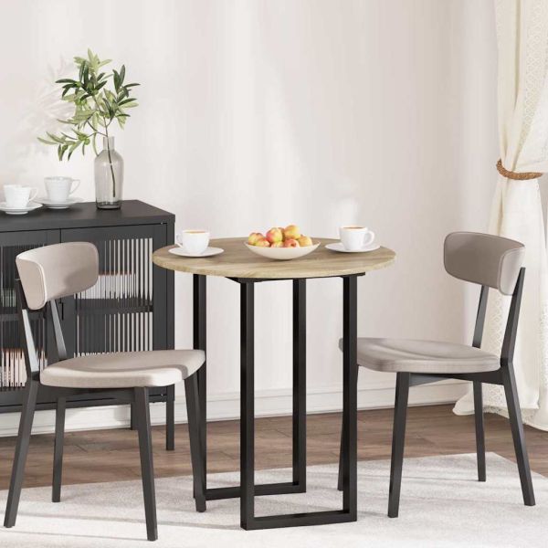 Топ за маса дъб сонома 70 x 70 x 1,5 cm Инженерно дърво