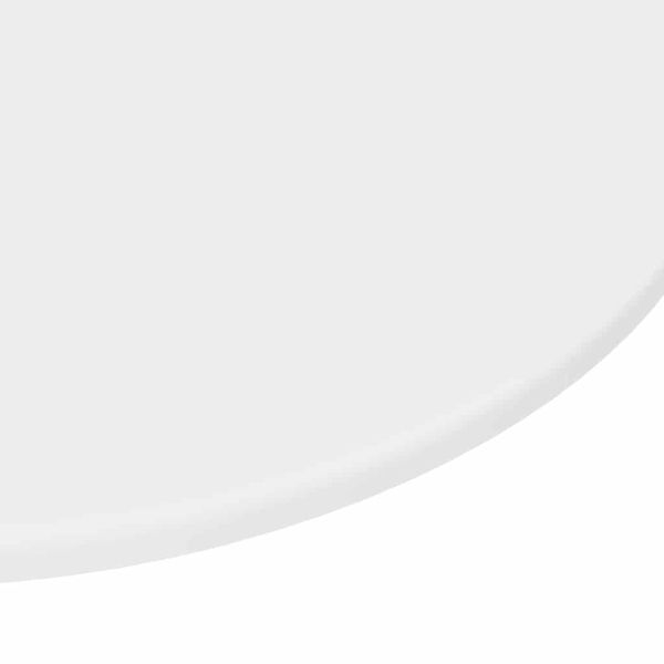 Топ за маса Бяло 80 x 80 x 1,5 cm Инженерно дърво