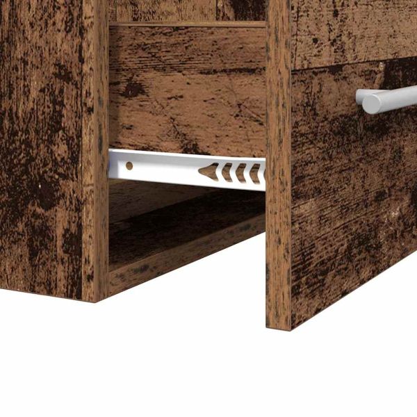 Шкаф за мивка Старо дърво 38,5 x 41 x 48 см Инженерно дърво