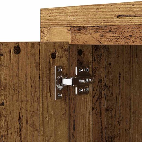 Служебен шкаф Старо дърво 80 x 40 x 75 см Инженерно дърво