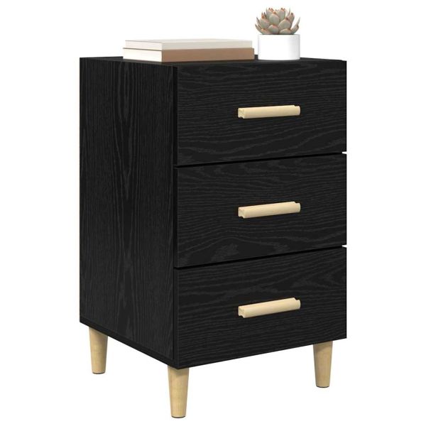 Нощен шкаф Черния дъб 40 x 40 x 66 см Инженерно дърво