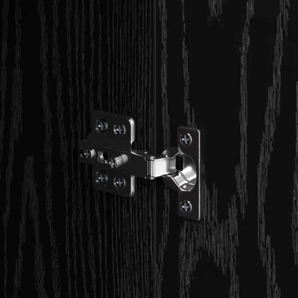 Служебен шкаф Черния дъб 70 x 34 x 90 см Инженерно дърво