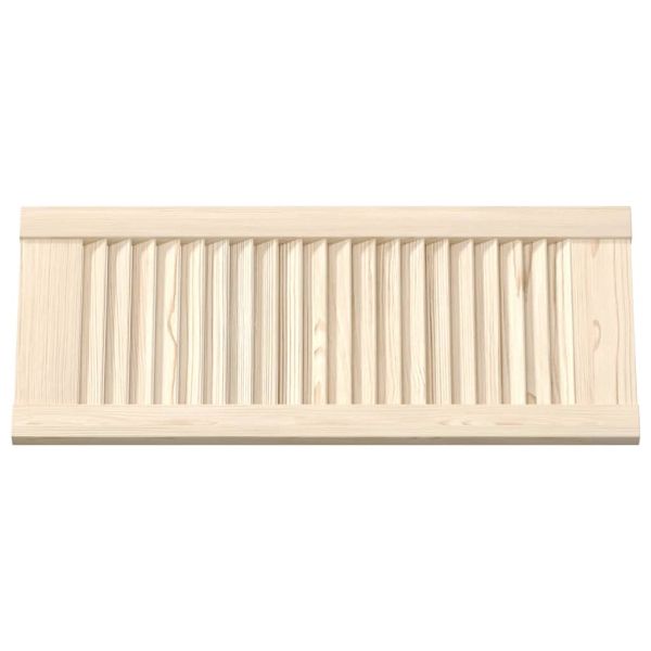 Врата на шкафа с извит дизайн 69x29,5 cm масивна дървесина бор