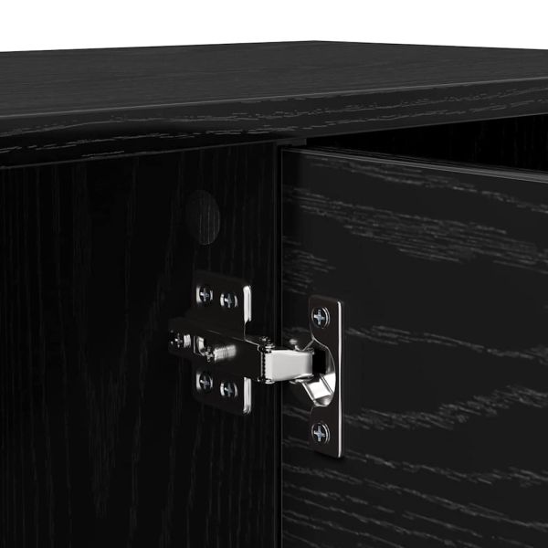 ТВ шкаф Черния дъб 102 x 35 x 36,5 см Инженерно дърво