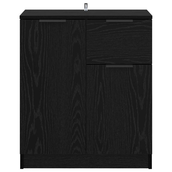 Служебен шкаф Черния дъб 60 x 30 x 70 см Инженерно дърво