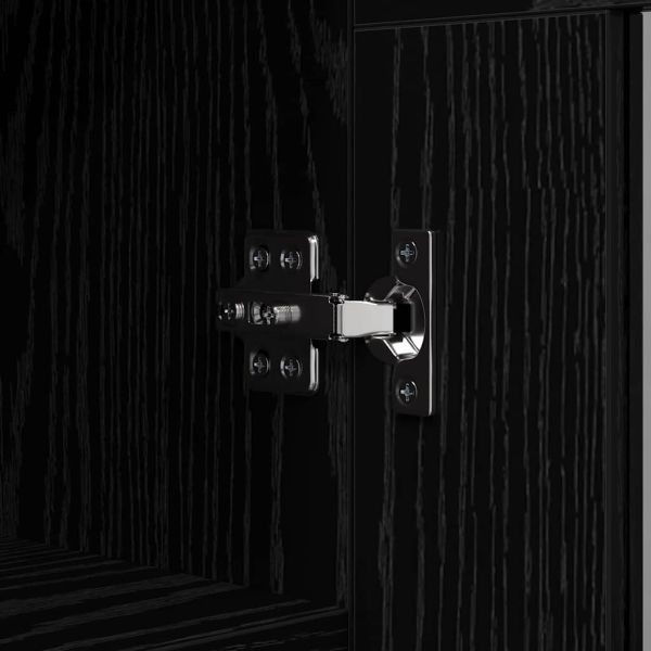 Служебен шкаф Черния дъб 69,5 x 34 x 90 см Инженерно дърво