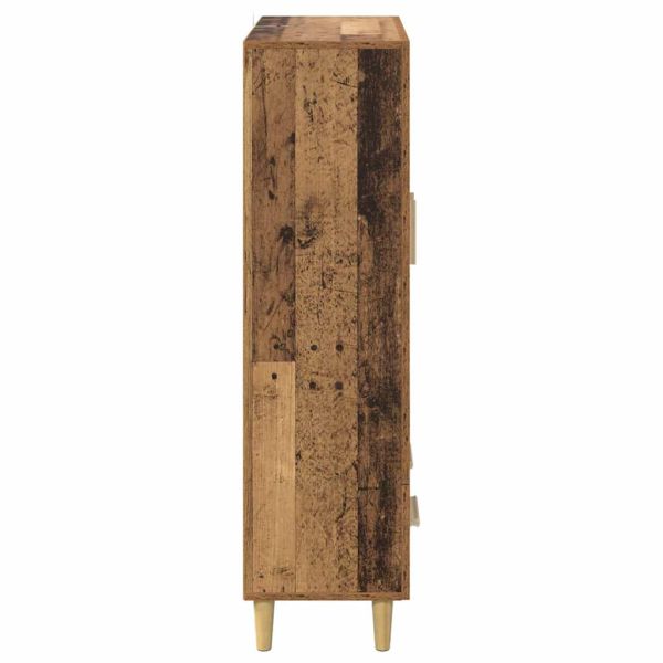 Висок шкаф Старо дърво 70 x 31 x 115 см Инженерно дърво