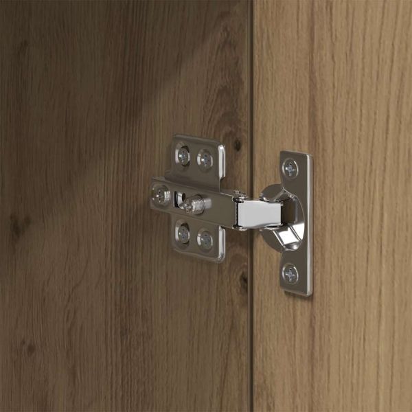 Служебен шкаф Дъб 34,5 x 34 x 90 см Инженерно дърво