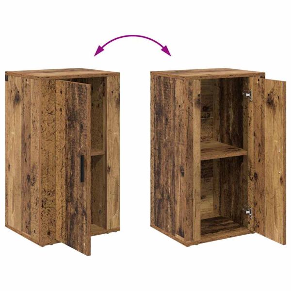 Служебен шкаф Старо дърво 40 x 33 x 70 см Инженерно дърво