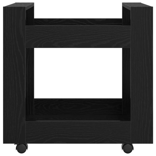 Бюро количка Черния дъб 60 x 45 x 60 см Инженерно дърво