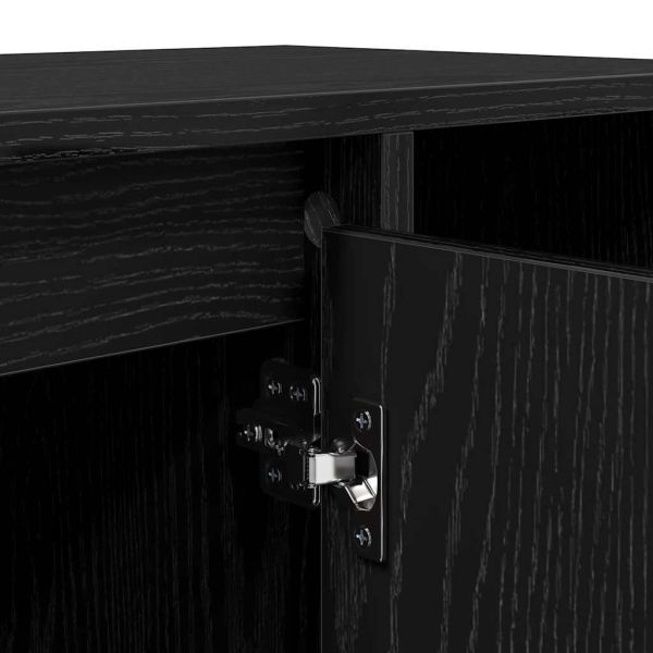 ТВ шкаф Черния дъб 100 x 35 x 55 см Инженерно дърво