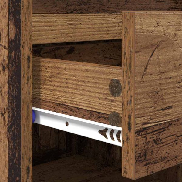 Шкаф за обувки Старо дърво 102 x 36 x 60 см Инженерно дърво