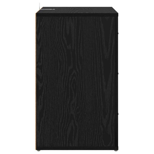 Нощен шкаф Черния дъб 35 x 50 x 60 см Инженерно дърво